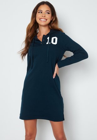 Happy Holly Lani tricot hood Navy Klær