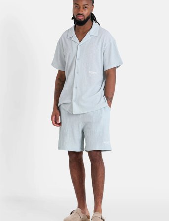 SIXTH JUNE Crochet Shorts - Blue - S Regular