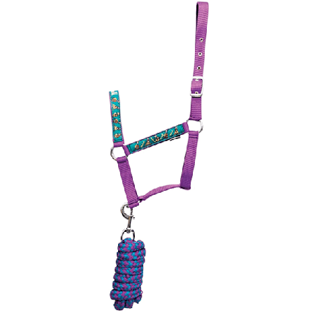 Thelwell Pony Friends Hästgrimma Full Imperial Purple/Pac