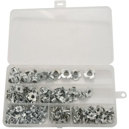 120 stk 2020 T-serie muttere, M3 T-spor mutter hammerhode feste mutter for aluminium