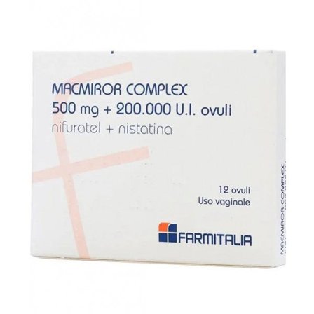 Macmiror Complex 12 Ovuli Vaginali 500mg / 200.000 U.I.