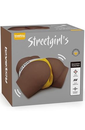Streetgirl #15 Masturbator With Vibration & Moans Brown - Woome.pl