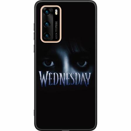 Huawei P40 Svart Skal Wednesday Addams