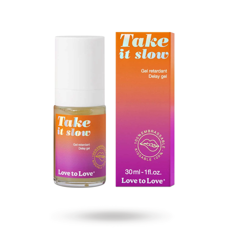 Love to Love: TAKE IT SLOW - DELAY GEL 30Ml - Erotik Vuxen: Tilbehør