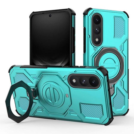 Magnetisk skal til OnePlus Nord 5 5G roterende metalstativ PC + TPU bagside