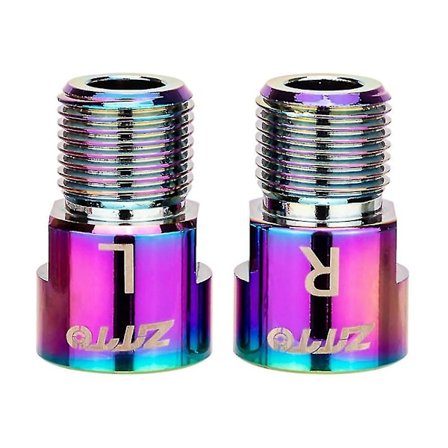 Ztto Sykkelpedalforlenger Krom-Molybden Sykkel 16mm