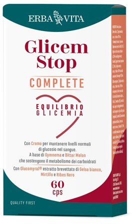 Erba Vita Glicem Stop Complete 60 Capsule