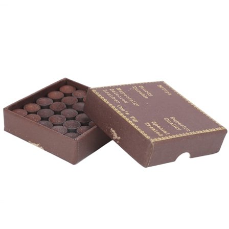 50 kpl 10 mm Snooker Pool Cue Tips Punainen Nahka Biljardikepin Pää