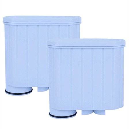 Set med 2 Kaffefilter Kaffemaskin Filter Plastmaterial för Aqua Clean