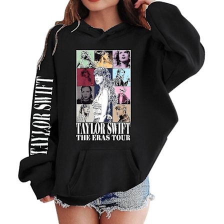 Flickor Hoodies 1989 Casual Taylor Sweatshirt Barn Killar Swifts Pullover Hoodie Konsert Outfit För 4-14 År-www 10 till 11 År