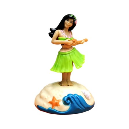 Hawaiian Girl Dashboard Bobbleheads Rystende Ornament Figurer Gaver Dansende Legetøj Hawaiian Danser Pige Til Hjem Bil