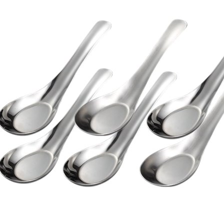 Asiatisk Suppeske - Rustfrit Stål 2-pak 84