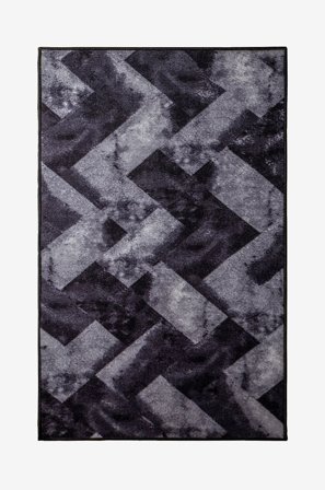 Mattbolaget - Tæppe Chile - Sort - Fladvævede tæpper - 160X230 - Fra Homeroom
