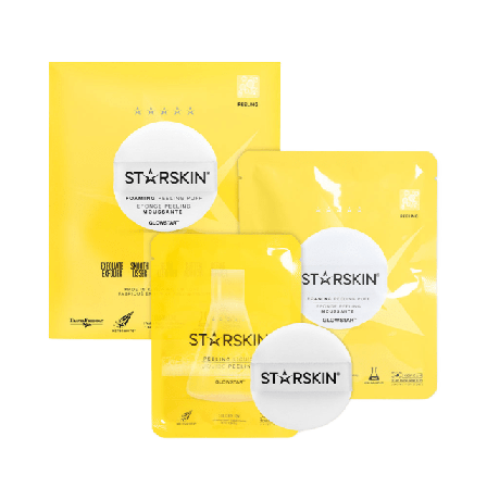 Starskin Glowstar Foaming Peeling Puff Ansiktsmask & Dam 16ML