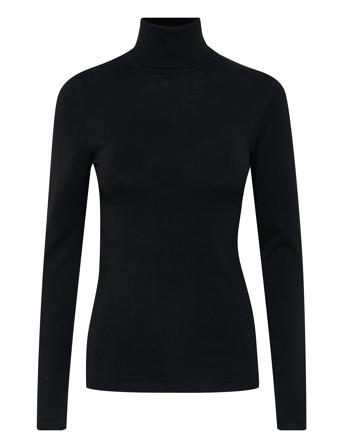 Ihmafa Rn Høyhalset Pologenser Svart ICHI*Betinget Tilbud