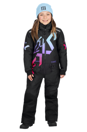 Tuta FXR Cold Cross CX 26 Bambino Nero/Twilight 2