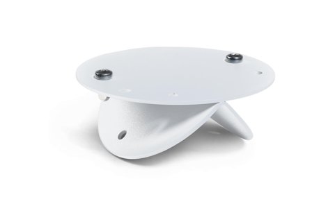 Westal 7721531 Hjørnebeslag til armatur, Ø107 mm Hvid, Belysning