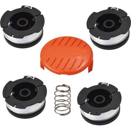 6 Pakkaus Ruohonleikkurin Lisätarvikkeita - Vaihtosiima - BLACK+DECKER Ruohonleikkureille - AF