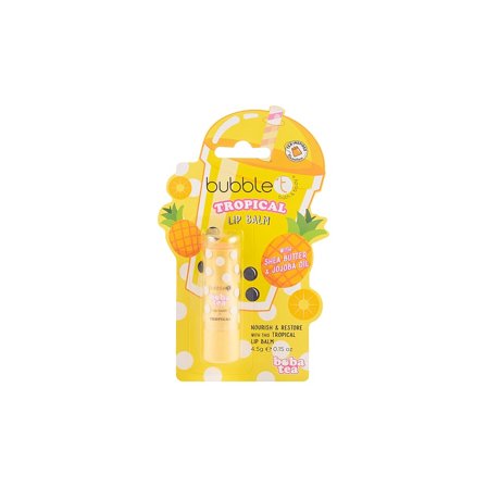 BubbleT Lip Balm Tropical, Skincare, Ansigtspleje, Læbepleje