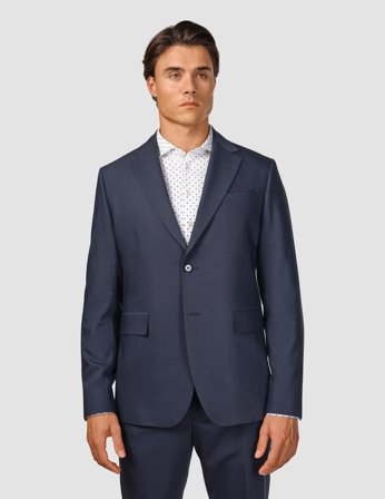 Shaping New Tomorrow - Tech Wool Blazer - Navy - Slim Fit - Herren - Größe L