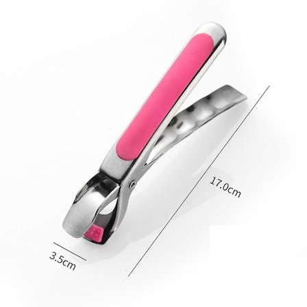 Griptång för att lyfta heta skålar, grytor, kastruller och tallrikar från mikrovågsugn, rostfritt stål, kökstång, 1 st [db]