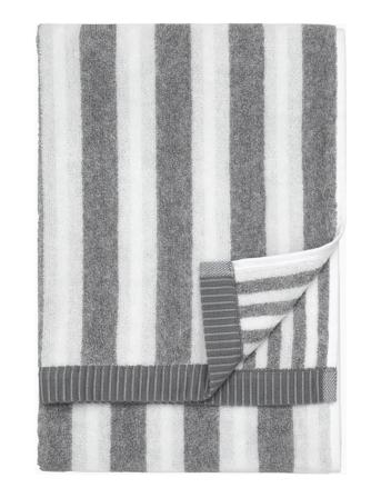 Kaksi Raitaa Hand Towel 50X70 Home Textiles Bathroom Textiles Towels & Bath Towels Grå Marimekko Home*Betinget Tilbud