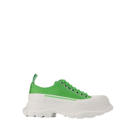 Alexander McQueen Tread Sneakers in White Leather Hvid, Dame, Størrelse: 37 EU