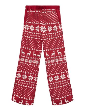 Vero Moda Girl | Vmchris Hw Straight Pants Jrs Xmas Girl | 134/140