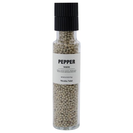 Nicolas Vahé White Pepper 175 g, Helse & Madvarer, Krydderier, Peber