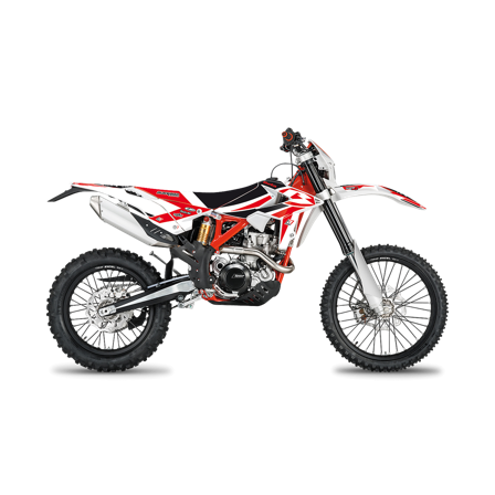 Kit Adesivi Completo Blackbird Dream 4 con Coprisella Rosso-Bianco-Nero - Beta RR 250 2T 2018-2019