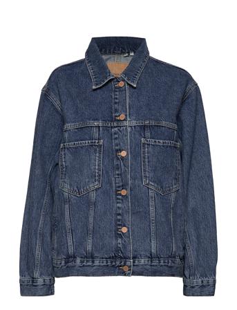 50_50 Trucker Jacket Blue Superdry