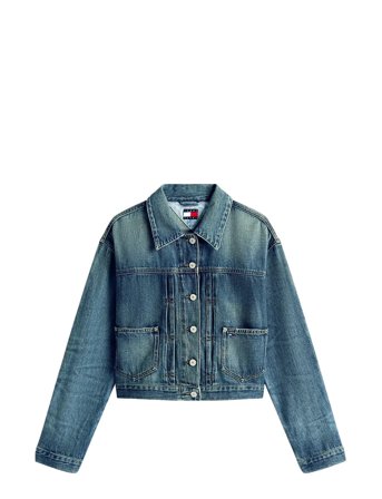 Tommy Jeans | Pleated Trucker Jacket Ci2037 | L