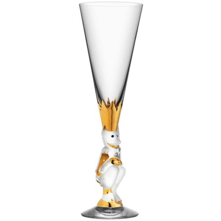 Orrefors Nobel The sparkling devil Champagneglas 19cl., klar | KitchenOne