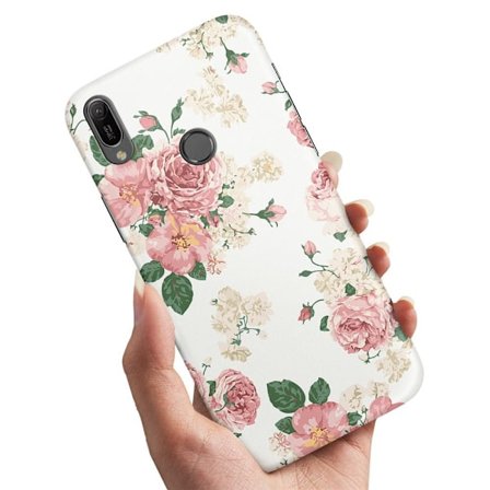 Xiaomi Redmi Note 7 - Skal/Mobilskal Retro Blommor