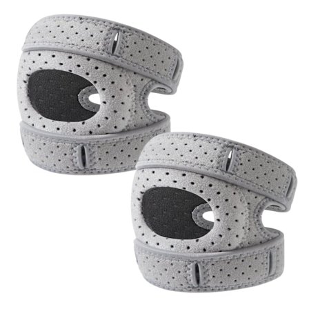 2 kpl Polvilumpion tukityyny - Säädettävä jännetuki, kivunlievitys polvilumpion geelipehmusteilla kierukan/nivelrikon hoitoon