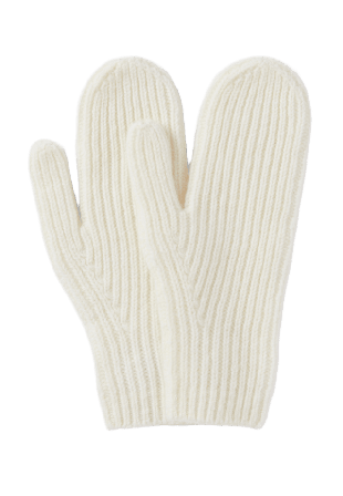 Carin Wester Tumvantar i ull EDITH Vantar & handskar Vit ONESIZE
