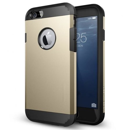 Iphone 6+/6S+ Plus Tough Armor Skal Skydd Case Guld