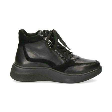 Caprice, Casual Booties Zwart, Dames, Maat:38 EU