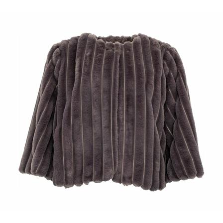 Costamani Costamani Jakke, Fake FUR Jakke, Grey Brun, Dame