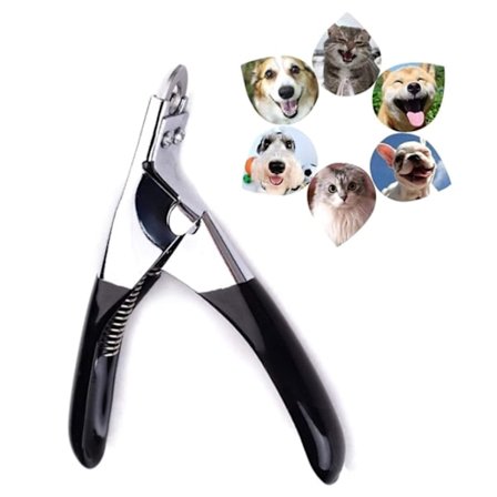 Hundesaks for klør, profesjonelle dyresaks med beskyttelsesplate, negl