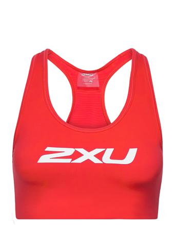 Motion Racerback Crop Lingerie Bras & Tops Sports Bras - ALL Rød 2XU