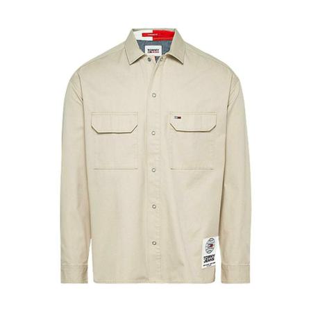 Tommy Hilfiger, Overlam Beige, Heren, Maat:M