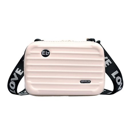 Kvinnor Mini resväska Form Crossbody Bag Axelväska