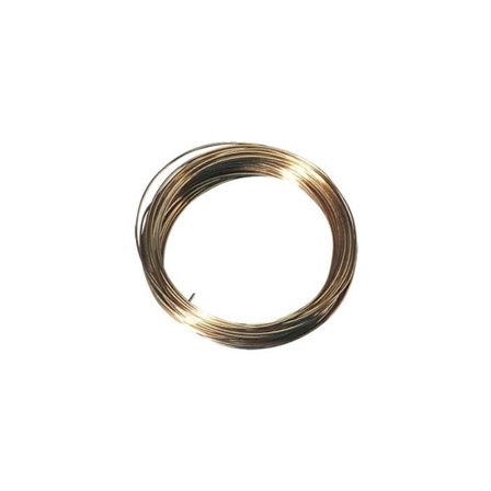 Guldbelagt tråd, 0,3 mm, 20 m