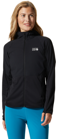 Mountain Hardwear W's Stratus Range Full Zip Hoody Black