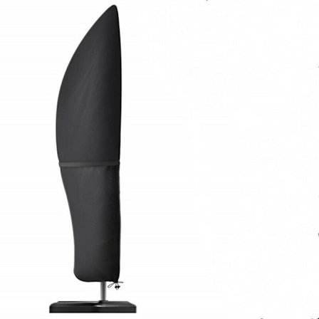 Parasoltrekk, vanntett Oxford parasolltrekk, trekk for hage UV parasollbeskyttelse med teleskopstang og oppbevaringspose 265 50/70/40 cm