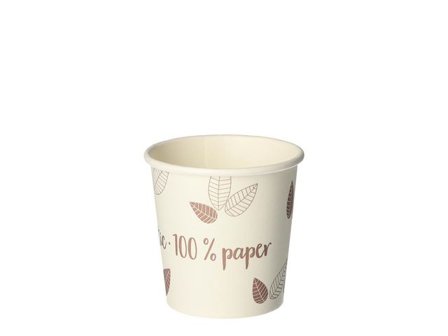 PAPSTAR Bägare Papper Zero 10cl 80/fp - Lyreco - Kök och servering - Engångsartiklar - Pappersbägare