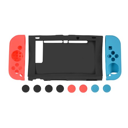 Antislip mjukt silikonfodral för Nintendo Switch-konsol Joy Con