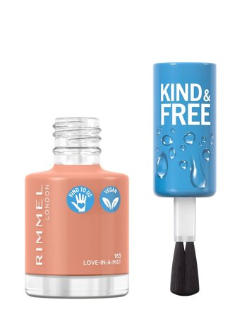 Rimmel Kind & Free Clean Nail 163 Love-In-A-Mist - Coral - 8 ML