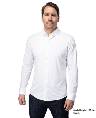 STOIX Marcus Slim Sky Blue Crisp White